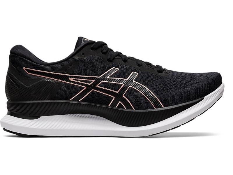 Dámské Běžecké Boty Asics GLIDERIDE Černé 97361FZQH